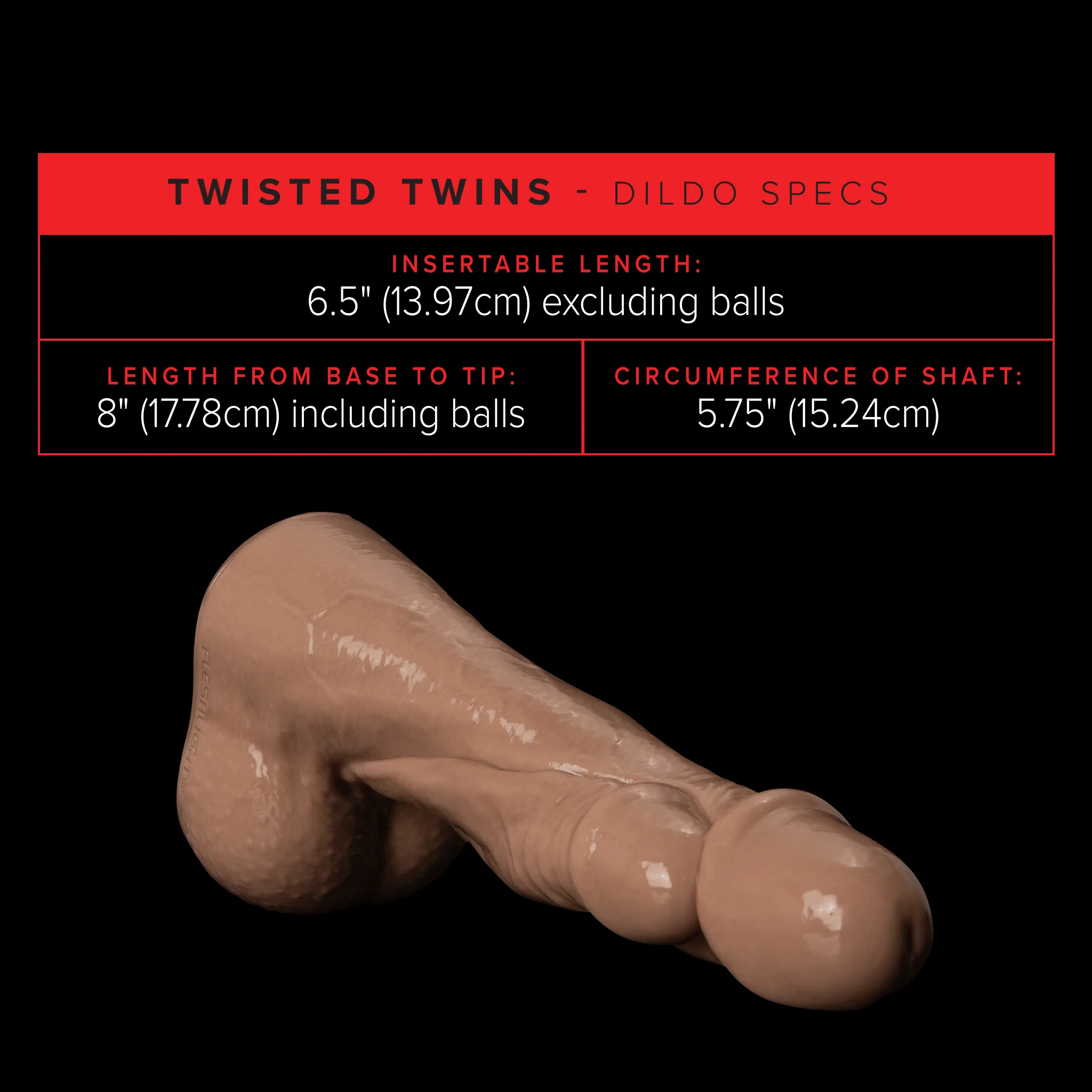 Twisted Twins Dildo - Image 3